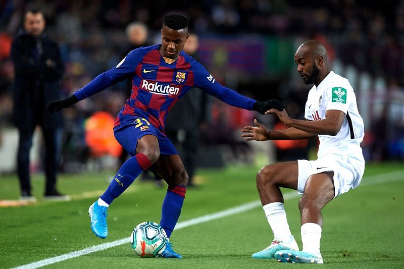 Fati is happy to play at Barcelona